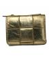 BOTTEGA VENETA (ボッテガベネタ) 2つ折り財布 ゴールド：30000円