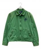 POLO RALPH LAURENポロ・ラルフローレン）の古着「90'S スイングトップ」｜グリーン
