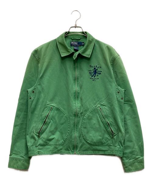 POLO RALPH LAUREN（ポロ・ラルフローレン）POLO RALPH LAUREN (ポロ・ラルフローレン) 90'S スイングトップ グリーン サイズ:Mの古着・服飾アイテム