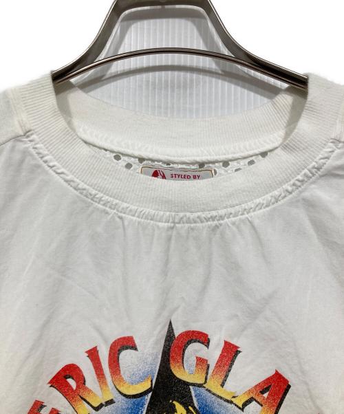 Hysteric Glamour（ヒステリックグラマー）Hysteric Glamour (ヒステリックグラマー) ROCKERSプリントカットソー ホワイト サイズ:FREEの古着・服飾アイテム