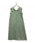 maison de Dolce.（メゾンドドルチェ）の古着「ノースリーブツイードワンピース」｜グリーン