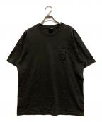 BlackEyePatchブラックアイパッチ）の古着「BEWARE OF tシャツ」｜グレー