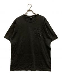BlackEyePatch（ブラックアイパッチ）の古着「BEWARE OF tシャツ」｜グレー