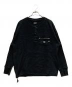 FAFエフエーエフ）の古着「LS Pocket Thermal Shirt」｜ブラック