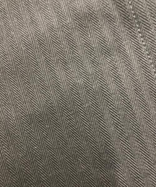 JEAN LAUMET（ジャン・ロメ）JEAN LAUMET (ジャン・ロメ) Pantalon chevron ヘリンボーンパンツ ブラック サイズ:不明の古着・服飾アイテム