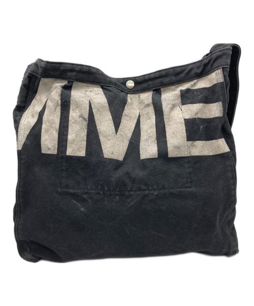 COMME des GARCONS HOMME（コムデギャルソン オム）COMME des GARCONS HOMME (コムデギャルソン オム) キャンバスショルダーバッグ ブラックの古着・服飾アイテム
