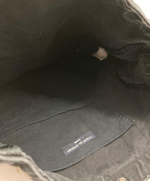 COMME des GARCONS HOMME（コムデギャルソン オム）COMME des GARCONS HOMME (コムデギャルソン オム) キャンバスショルダーバッグ ブラックの古着・服飾アイテム