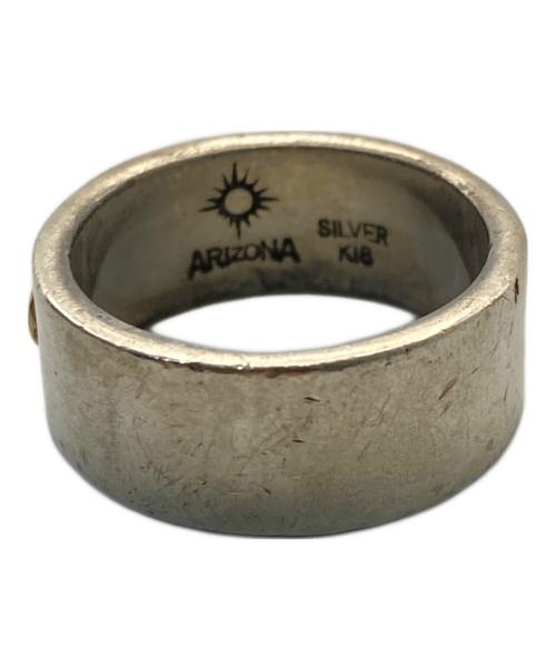 ARIZONA FREEDOM（アリゾナ フリーダム）ARIZONA FREEDOM (アリゾナ フリーダム) K18太陽唐草リング シルバー サイズ:22号の古着・服飾アイテム