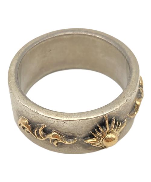 ARIZONA FREEDOM（アリゾナ フリーダム）ARIZONA FREEDOM (アリゾナ フリーダム) K18太陽唐草リング シルバー サイズ:22号の古着・服飾アイテム