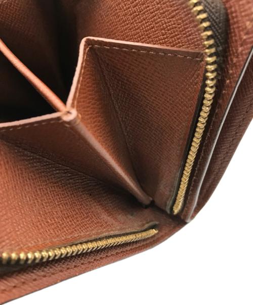 LOUIS VUITTON（ルイ ヴィトン）LOUIS VUITTON (ルイ ヴィトン) モノグラム コンパクト・ジップ ブラウンの古着・服飾アイテム
