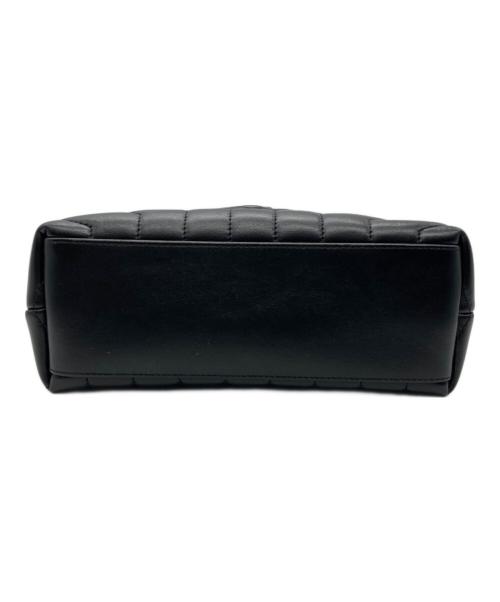 Yves Saint Laurent（イヴサンローラン）Yves Saint Laurent (イヴサンローラン) LOULOU【ルル】 キルティングレザーショルダーバッグ ブラックの古着・服飾アイテム