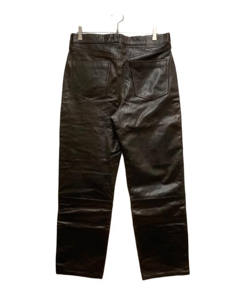 stussy（ステューシー）stussy (ステューシー) New Classic Jean leather ブラウン サイズ: 81cm (W32)の古着・服飾アイテム