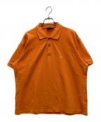 stussyステューシー）の古着「CLASSIC PIQUE POLO」｜オレンジ