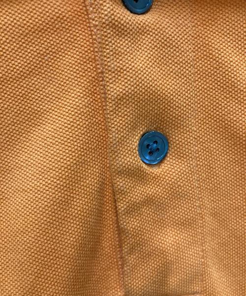 stussy（ステューシー）stussy (ステューシー) CLASSIC PIQUE POLO オレンジ サイズ:Sの古着・服飾アイテム