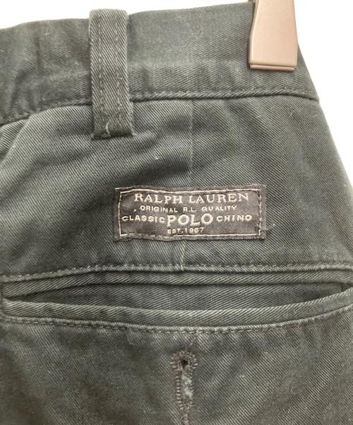POLO RALPH LAUREN（ポロ・ラルフローレン）POLO RALPH LAUREN (ポロ・ラルフローレン) 90's PROSPECT PANT チノパンツ ブラック サイズ: 91cm (W36)の古着・服飾アイテム