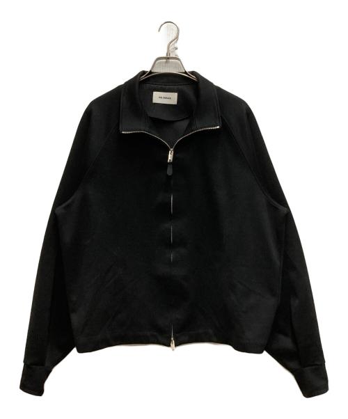 THE RERACS（ザ リラクス）THE RERACS (ザ リラクス) STUDIOUS (ステュディオス) 別注 DRIVERS KNIT ジップジャケット ブラック サイズ:46の古着・服飾アイテム