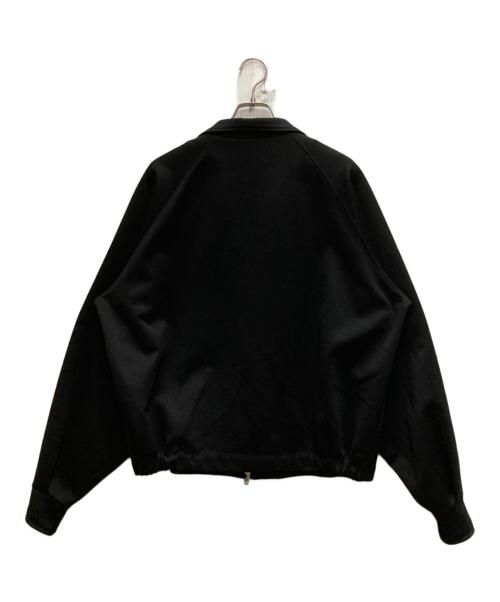 THE RERACS（ザ リラクス）THE RERACS (ザ リラクス) STUDIOUS (ステュディオス) 別注 DRIVERS KNIT ジップジャケット ブラック サイズ:46の古着・服飾アイテム