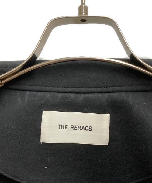 THE RERACS（ザ リラクス）THE RERACS (ザ リラクス) STUDIOUS (ステュディオス) 別注 DRIVERS KNIT ジップジャケット ブラック サイズ:46の古着・服飾アイテム