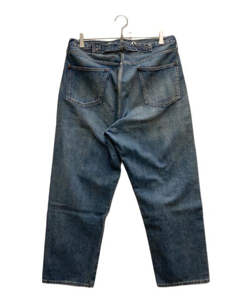 A.PRESSE（アプレッセ）A.PRESSE (アプレッセ) No.22 Washed Wide Denim Pants インディゴ サイズ:W32の古着・服飾アイテム