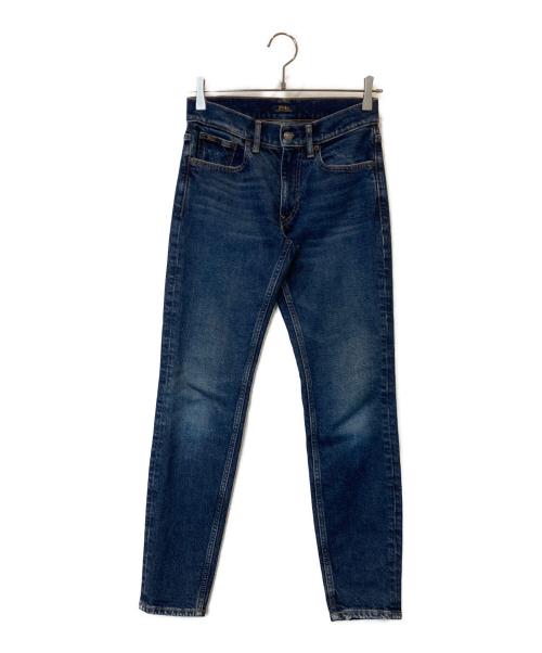 POLO RALPH LAUREN（ポロ・ラルフローレン）POLO RALPH LAUREN (ポロ・ラルフローレン) デニムパンツ インディゴ サイズ:24の古着・服飾アイテム