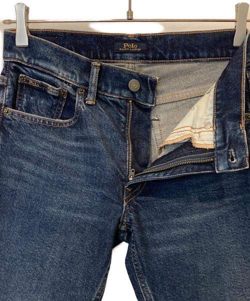 POLO RALPH LAUREN（ポロ・ラルフローレン）POLO RALPH LAUREN (ポロ・ラルフローレン) デニムパンツ インディゴ サイズ:24の古着・服飾アイテム