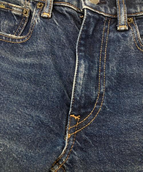 POLO RALPH LAUREN（ポロ・ラルフローレン）POLO RALPH LAUREN (ポロ・ラルフローレン) デニムパンツ インディゴ サイズ:24の古着・服飾アイテム