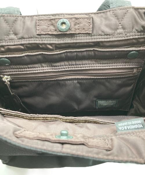 PORTER（ポーター）PORTER (ポーター) TOTE BAG ブラックの古着・服飾アイテム