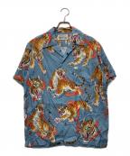 WACKO MARIAワコマリア）の古着「TIM LEHI HAWAIIAN SHIRT」｜ブルー