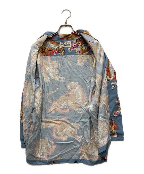 WACKO MARIA（ワコマリア）WACKO MARIA (ワコマリア) TIM LEHI HAWAIIAN SHIRT ブルー サイズ:Mの古着・服飾アイテム