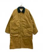 L.L.Beanエルエルビーン）の古着「Beans Long Field Coat」｜イエロー