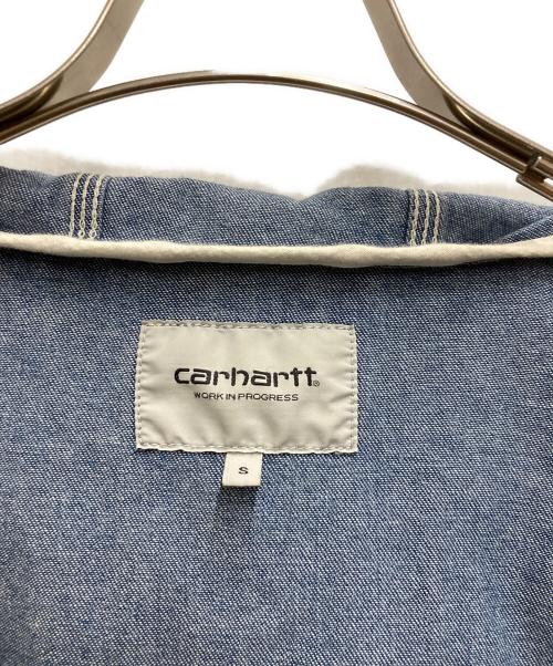 Carhartt WIP（カーハート ワーク イン プログレス）Carhartt WIP (カーハート ワークインプログレス) ACTIVE JACKET ブルー サイズ:Sの古着・服飾アイテム