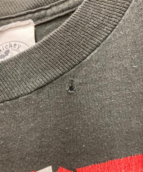 MICKEY&CO（ミッキー アンド コー）MICKEY&CO (ミッキー アンド コー) 90sプリントTシャツ ブラック サイズ:表記無しの古着・服飾アイテム