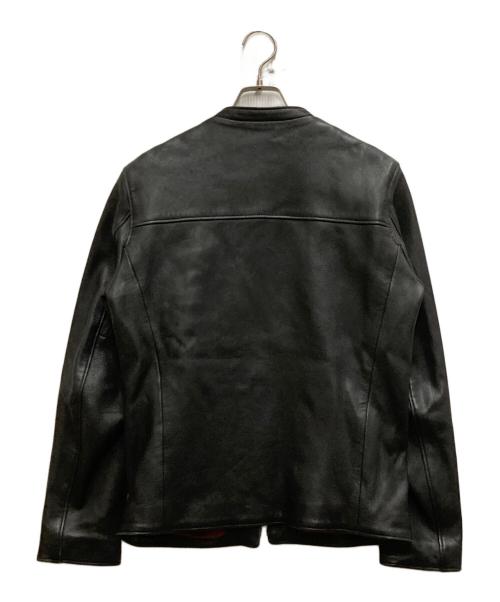 MR.OLIVE（ミスターオリーブ）MR.OLIVE (ミスターオリーブ) シングルレザージャケット ブラック サイズ:不明の古着・服飾アイテム
