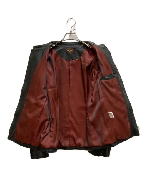MR.OLIVE（ミスターオリーブ）MR.OLIVE (ミスターオリーブ) シングルレザージャケット ブラック サイズ:不明の古着・服飾アイテム