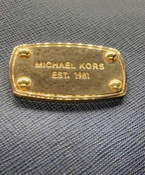MICHAEL MICHAEL KORS（マイケル マイケルコース）MICHAEL MICHAEL KORS (マイケル マイケルコース) トートバッグ ネイビーの古着・服飾アイテム