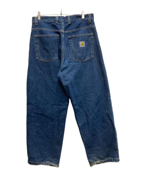 Carhartt WIP（カーハート ワーク イン プログレス）CARHARTT WIP (カーハート ワークインプログレス) BRANDON PANT インディゴ サイズ:Mの古着・服飾アイテム