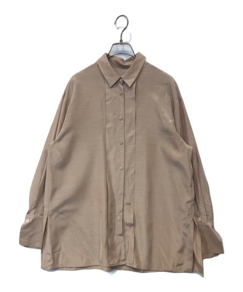 IENA（イエナ）IENA (イエナ) ＆NAVY ペプラムブラウス ベージュ サイズ:Freeの古着・服飾アイテム
