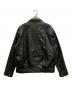 JOURNAL STANDARD (ジャーナルスタンダード) NZ ラムレザー トラッカージャケット ブラック サイズ:M：33000円