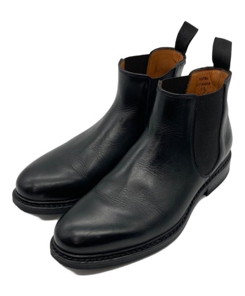 Jalan Sriwijaya（ジャランスリウァヤ）Jalan Sriwijaya (ジャランスリウァヤ) BLACK CALF/サイドゴアブーツ ブラック サイズ:6 1/2の古着・服飾アイテム