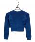 ACNE STUDIOS (アクネ ストゥディオズ) Cropped crewneck sweater ブルー サイズ:XXS：14000円
