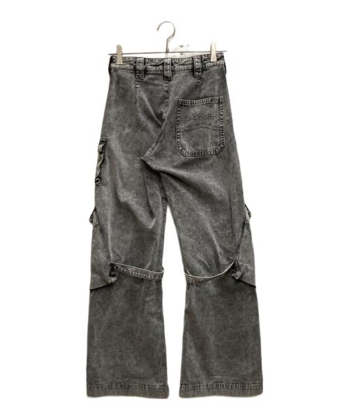 Acne studios（アクネ ストゥディオズ）Acne studios (アクネ ストゥディオズ) デニムカーゴトラウザー グレー サイズ:30(XXS)の古着・服飾アイテム