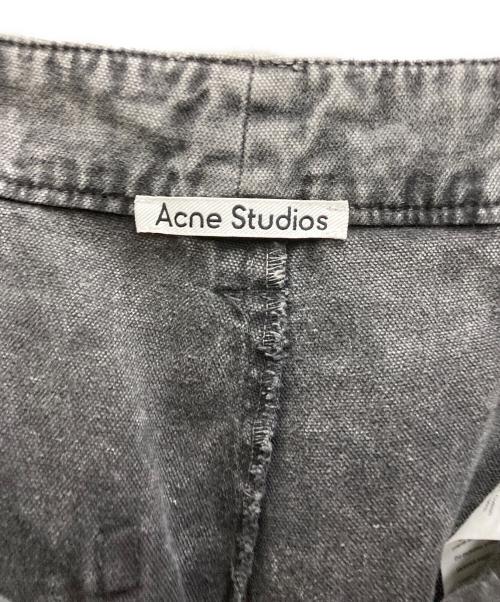 Acne studios（アクネ ストゥディオズ）Acne studios (アクネ ストゥディオズ) デニムカーゴトラウザー グレー サイズ:30(XXS)の古着・服飾アイテム