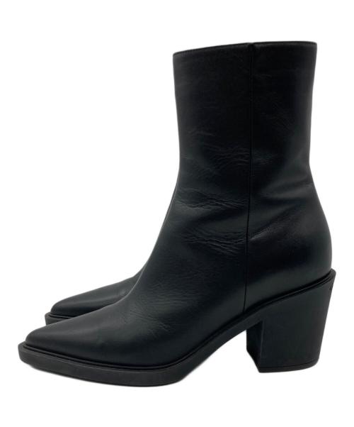 Gianvito Rossi（ジャンヴィト ロッシ）Gianvito Rossi (ジャンヴィト ロッシ) Dylan アンクルブーツ ブラック サイズ:23.5cmの古着・服飾アイテム