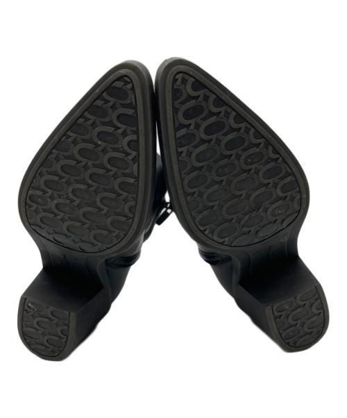 Gianvito Rossi（ジャンヴィト ロッシ）Gianvito Rossi (ジャンヴィト ロッシ) Dylan アンクルブーツ ブラック サイズ:23.5cmの古着・服飾アイテム