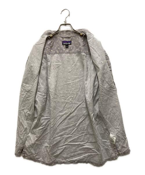 Patagonia（パタゴニア）Patagonia (パタゴニア) メンズ・バック・ステップ・シャツ グレー サイズ:Lの古着・服飾アイテム