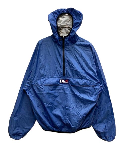 POLO SPORT（ポロスポーツ）POLO SPORT (ポロスポーツ) 90s アノラックパーカー ブルー サイズ:Lの古着・服飾アイテム