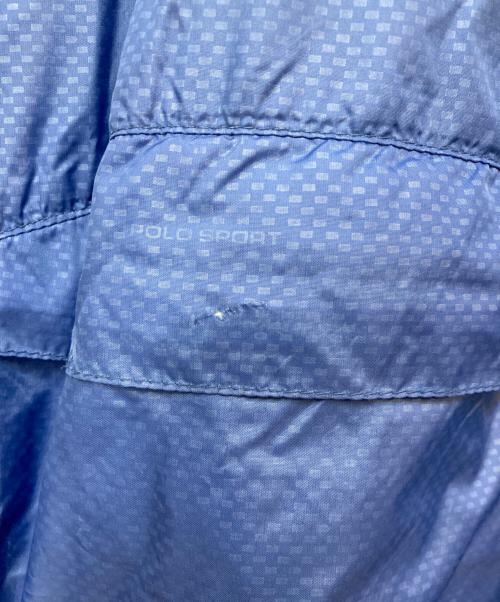 POLO SPORT（ポロスポーツ）POLO SPORT (ポロスポーツ) 90s アノラックパーカー ブルー サイズ:Lの古着・服飾アイテム