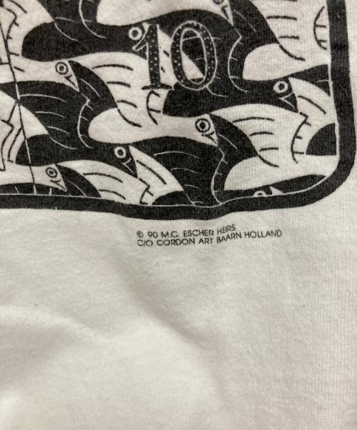 SoF Tee（ソフ ティー）SoF Tee (ソフ ティー) 90s M.C ESCHER Regular Division of the Plane T-shirts ホワイト サイズ:Lの古着・服飾アイテム
