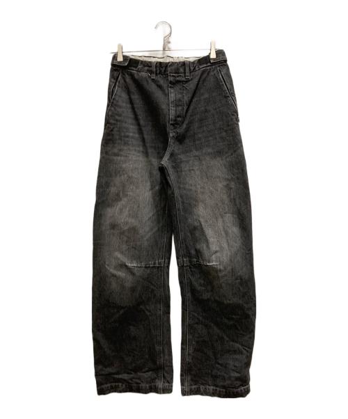kaiko（カイコー）KAIKO (カイコー) THE DENIM WIDE FIT VINTAGE ブラック サイズ:1の古着・服飾アイテム