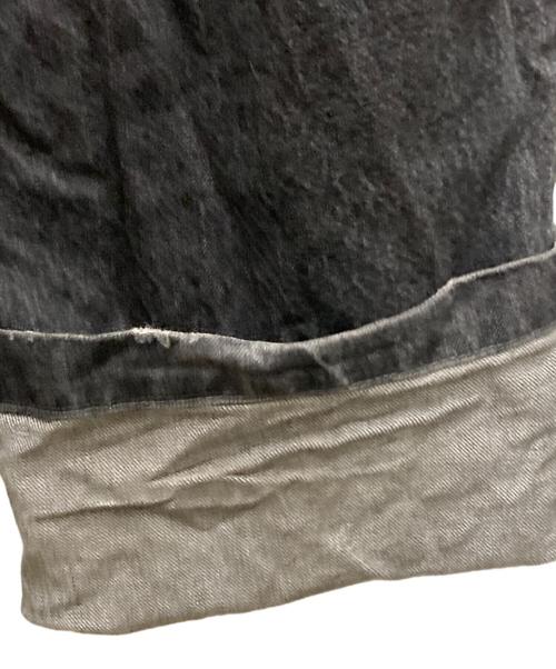 kaiko（カイコー）KAIKO (カイコー) THE DENIM WIDE FIT VINTAGE ブラック サイズ:1の古着・服飾アイテム